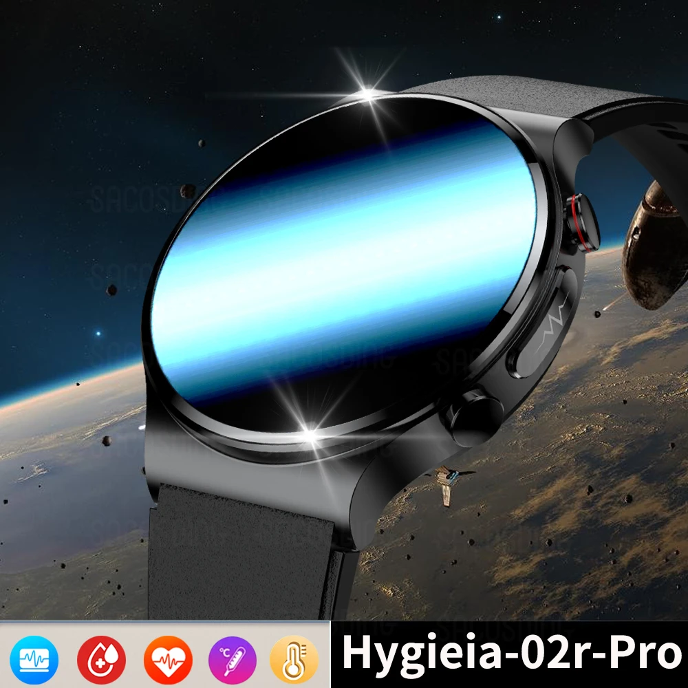 

Non-Invasive Blood Glucose ECG+PPG Smart Watch Sangao Laser Therapy Heart Rate Blood Pressure Fitness Smartwatch Health Watches