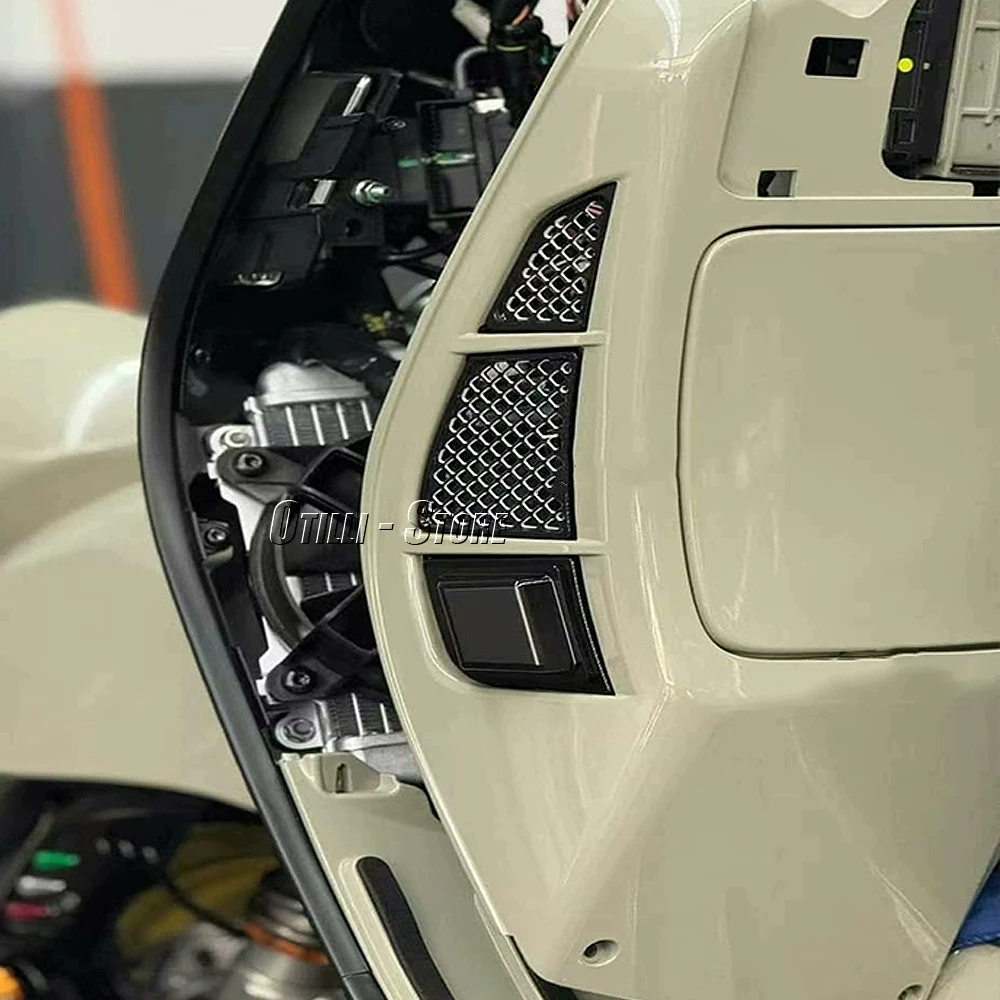 Алюминиевая защитная решетка радиатора мотоцикла с ЧПУ для Vespa GTS300 gts300 GTV300 GTS GTV 300