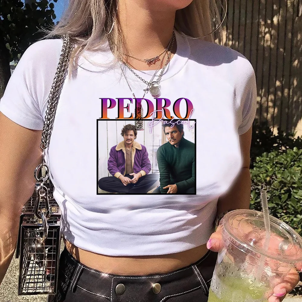 

Кроп-топ Педро Паскаль 90-х, Модный женский уличный Топ fairycore в стиле хиппи