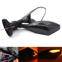 universal motorcycle rearview mirror withled turn signal for triumph tt600 2000 2003 triumph trophy 1200 1991 2004