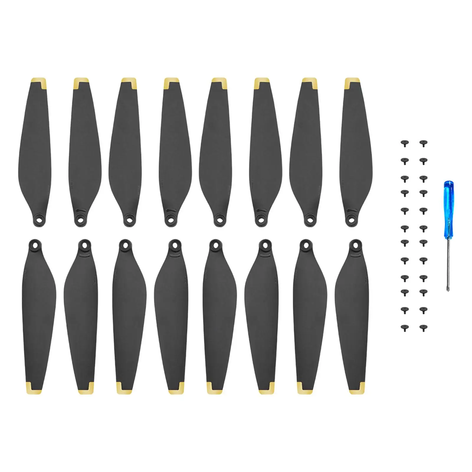 

16 Pieces Propellers Quick Release wings Low Noise Blades Props Lightweight Paddle Blades for DJI Mini 3 Pro Drone Accessories
