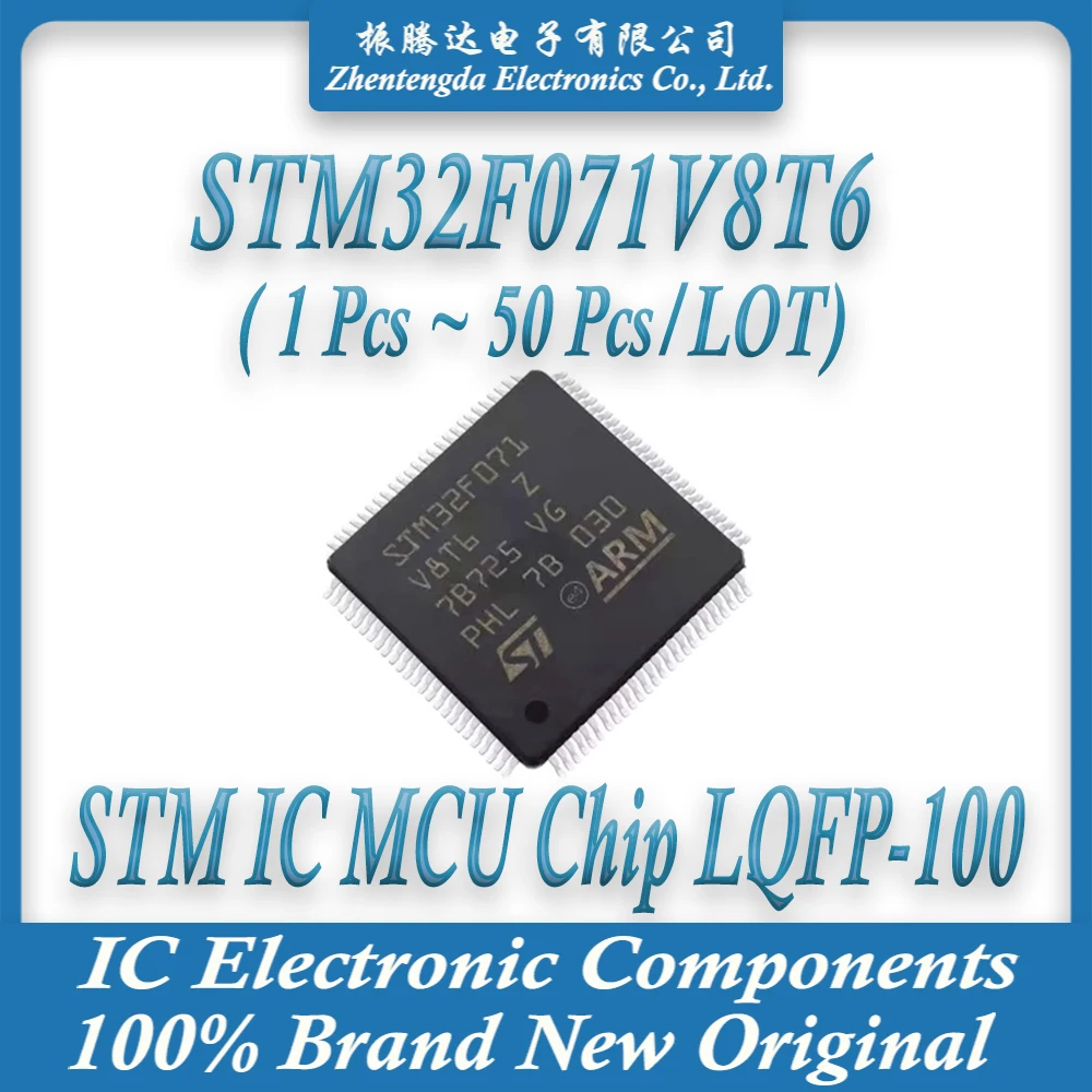 STM32F071V8T6 STM32F071V8 STM32F071V STM32F071 STM32F STM32 STM IC MCU Chip LQFP-100