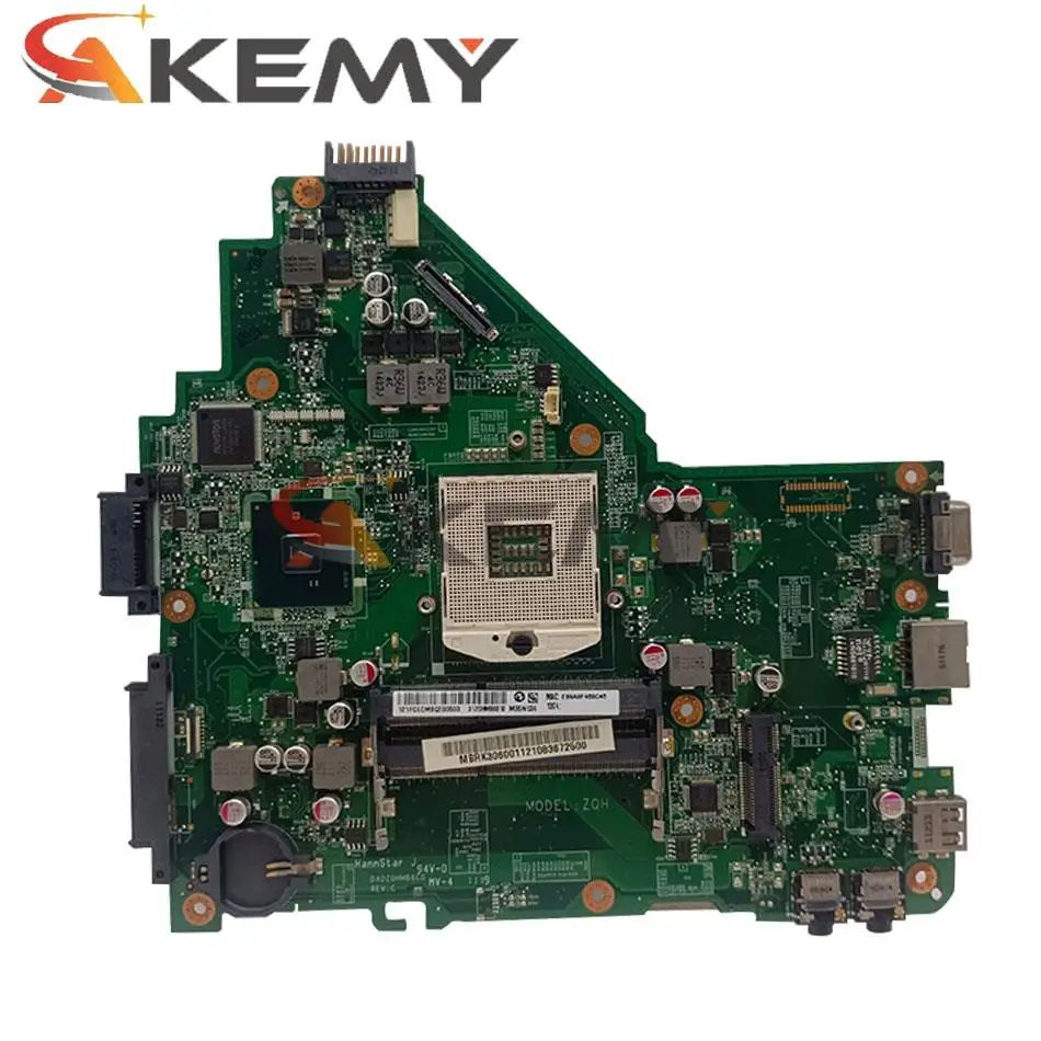 Системная плата MBRK306001 DA0ZQHMB6C0 для ноутбука Acer Aspire 4739 материнская HM55 100% рабочий -