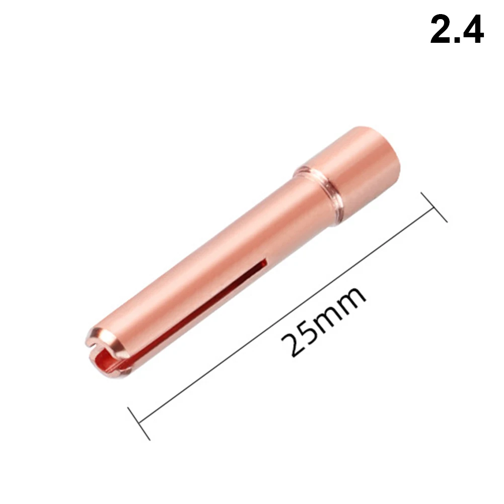 

Tool Collet 10PCS/Set 25mm Brass Collet Tungsten Compatibility Convenient Package Electrodes TIG Welding Practical