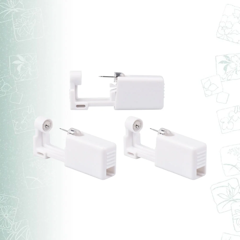 

3Pcs Device Nose Piercer Ear Stud Pierce Ear Device Safety Ear Ear Tool