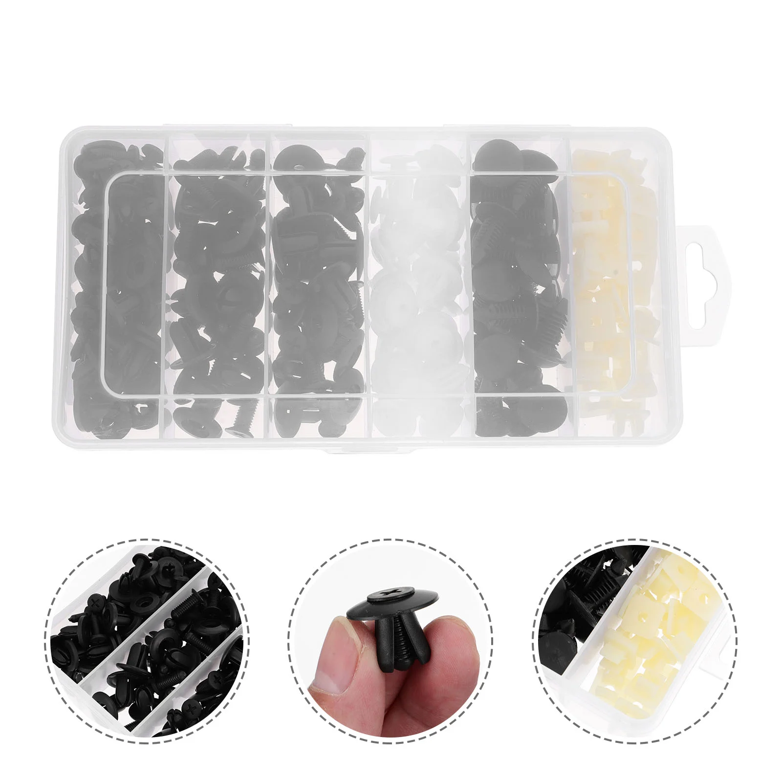 

Retainer Car Clips Clip Body Bumper Panel Door Shield Screws Interior Buckle Push Vehicle Trim Replacement Fastener Rivets Nylon