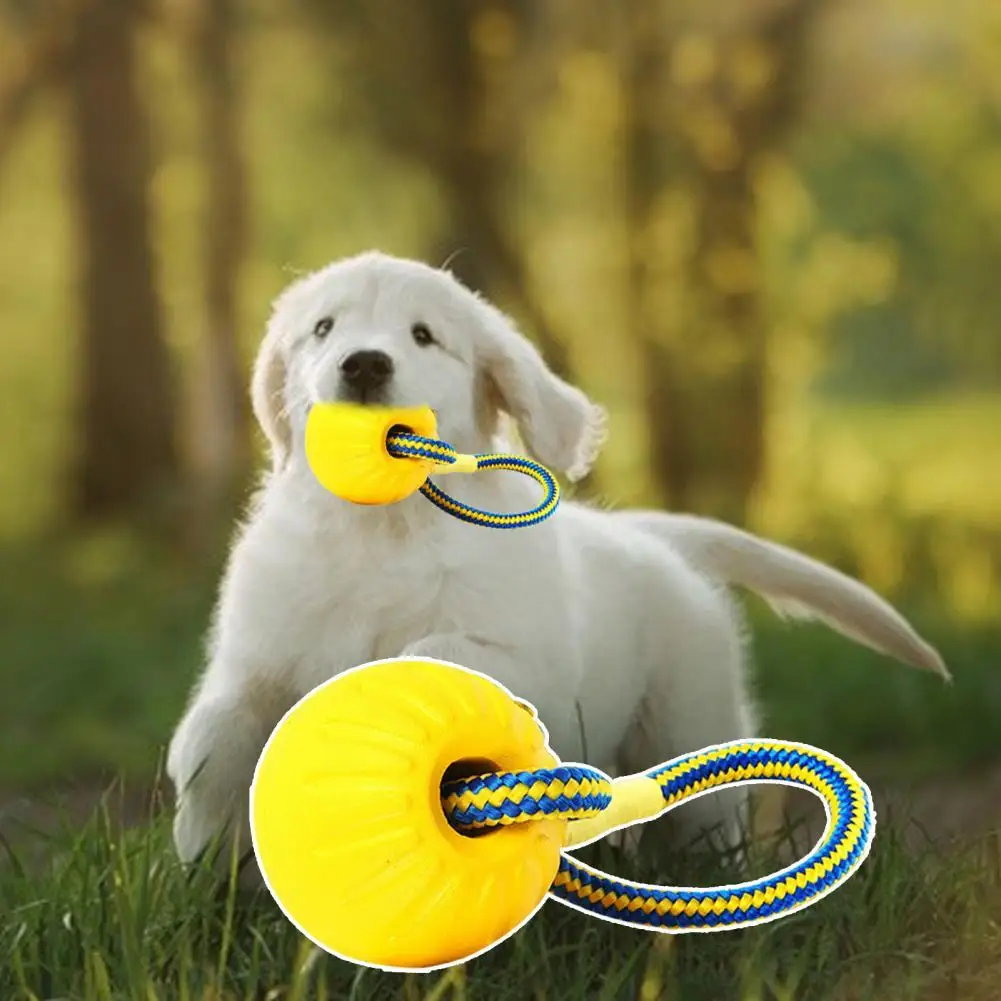 

Безопасная чистка зубов, неразрушаемый твердый сердечник, эластичный мяч, уход за зубами, жевательная игрушка для домашних животных с высту...