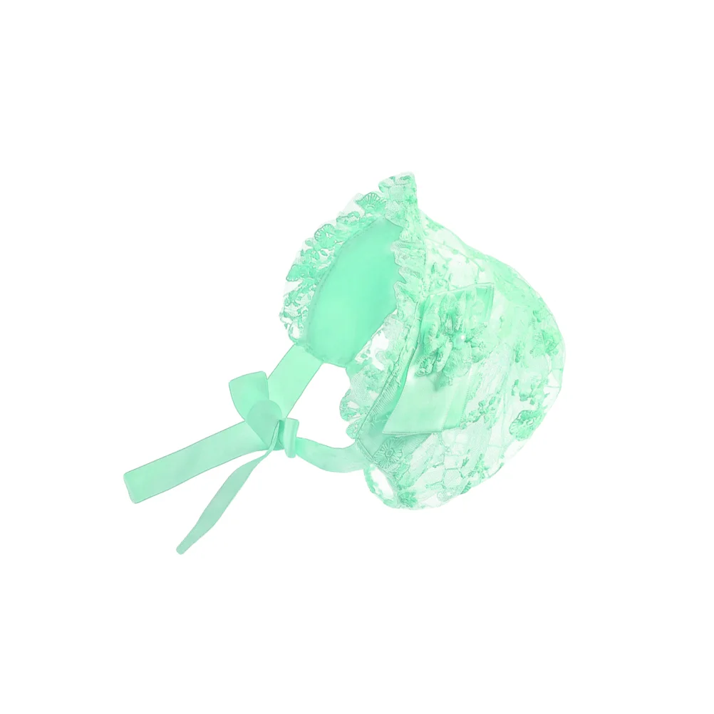 

Adorable Baby Lace Beautiful Hat for Baby Infant Aged From 0-2 (Green)