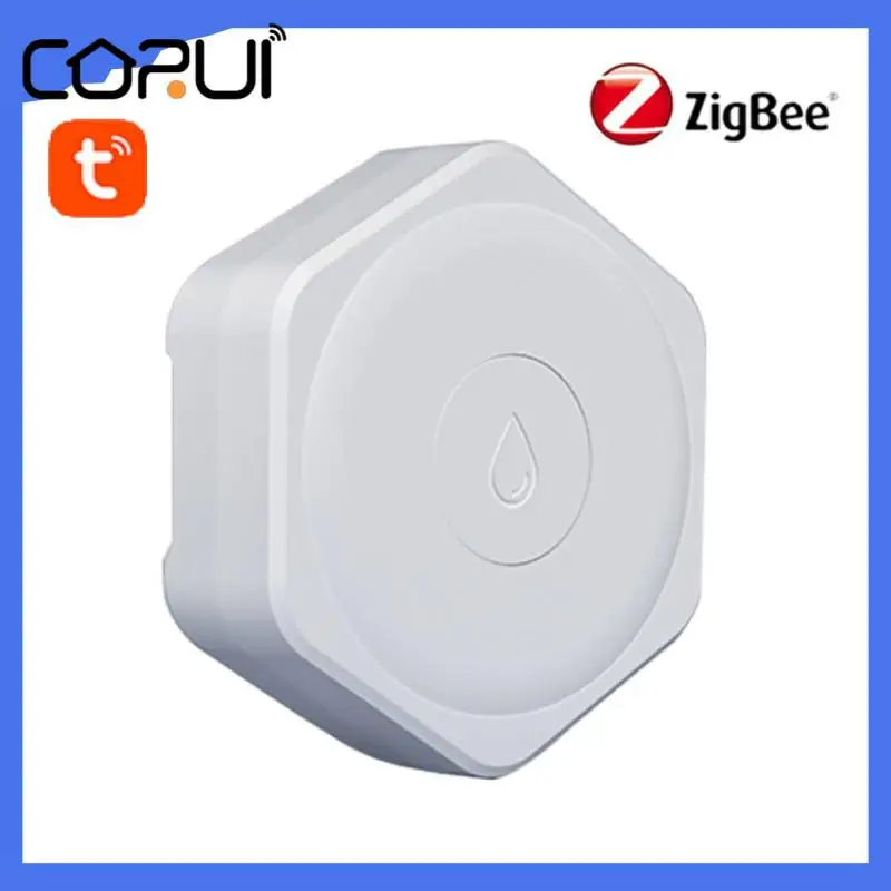 

Датчик утечки воды CORUI ZigBee, умный детектор звуковой сигнализации, с оповещением о протечке и переполнении, управление через приложение