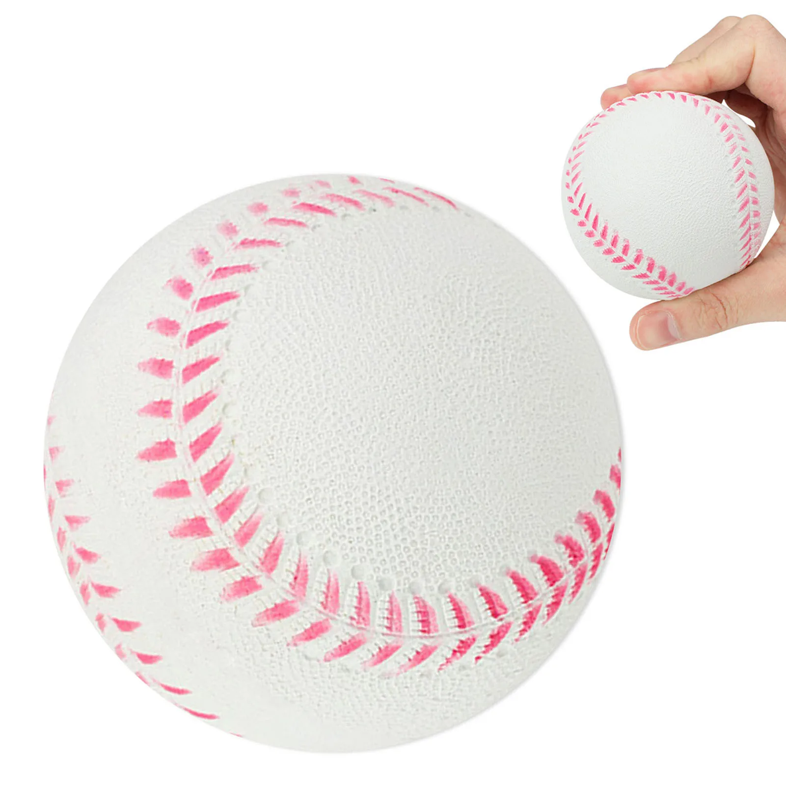 

Foam Practice Baseballs Foam Training Baseballs Soft Practice Ball For Safely Hitting Batting Great For Kids Teenager Adults Pla