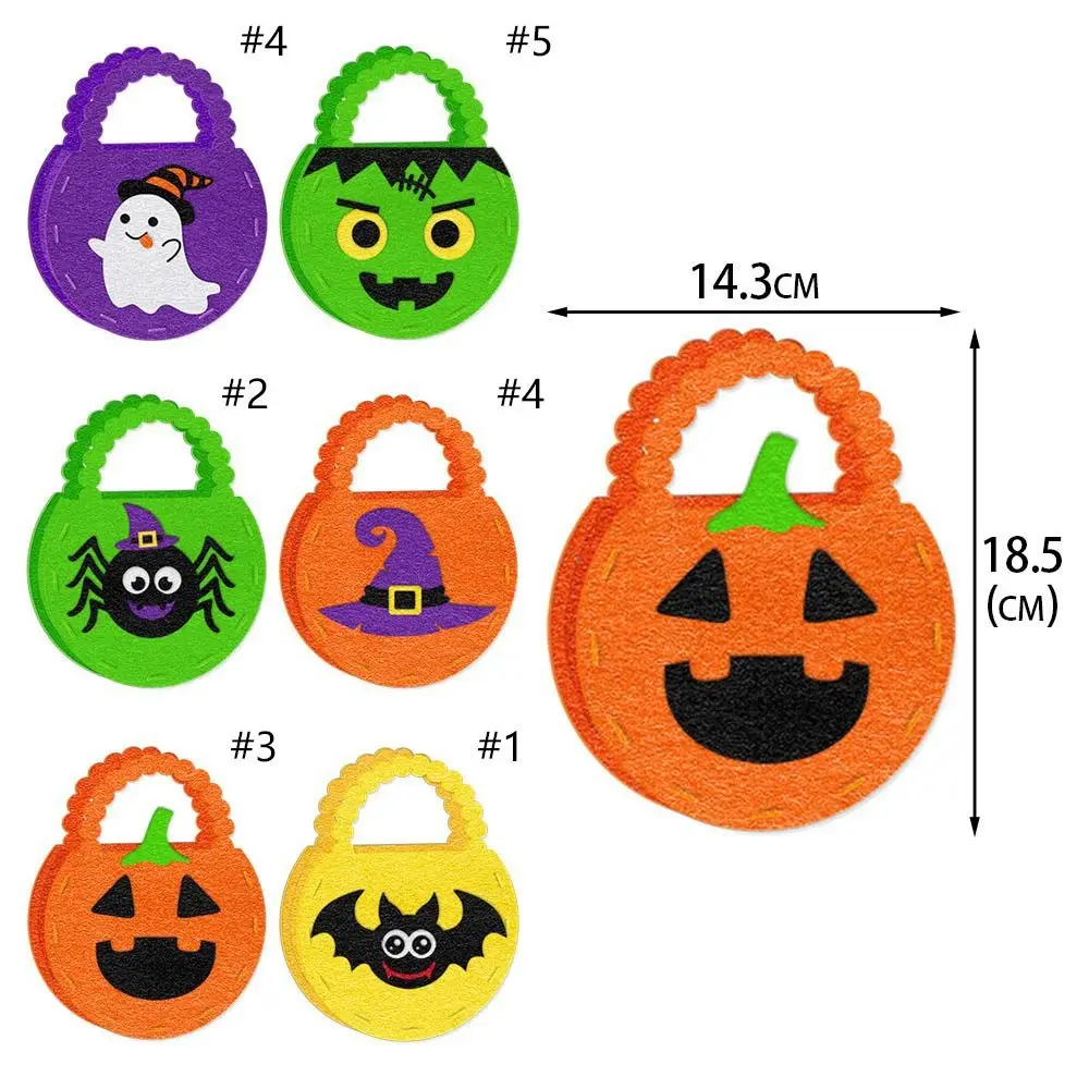 Креативная забавная сумка-тоут на Хэллоуин летучая мышь тыква изысканная