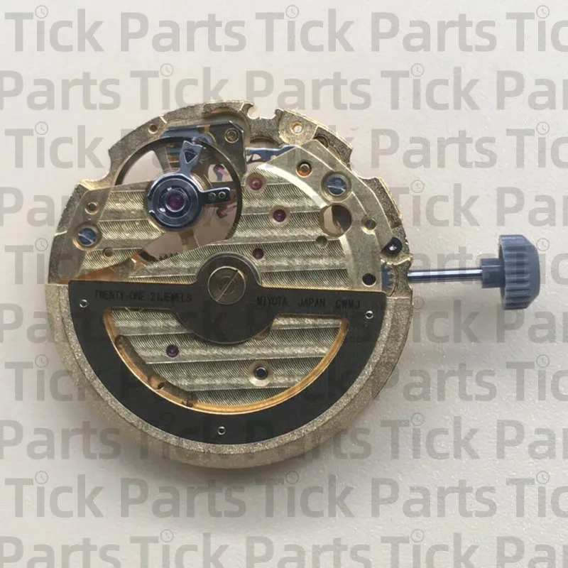 Новый оригинальный автоматический механический механизм miyota 82S0 золотой белый