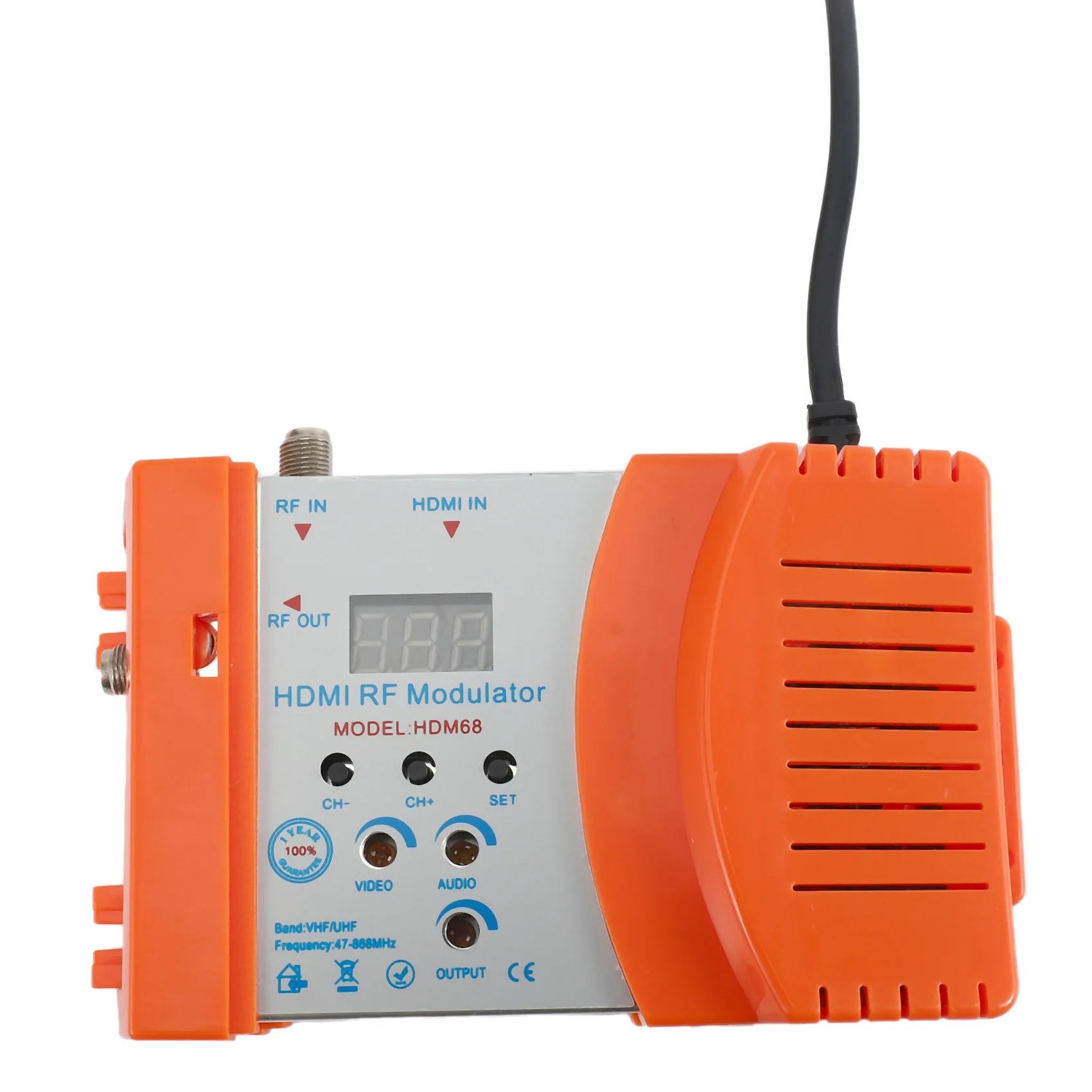 Новый HDM68 модулятор цифровой RF HDMI AV в преобразователь VHF UHF PAL/NTSC Стандартный