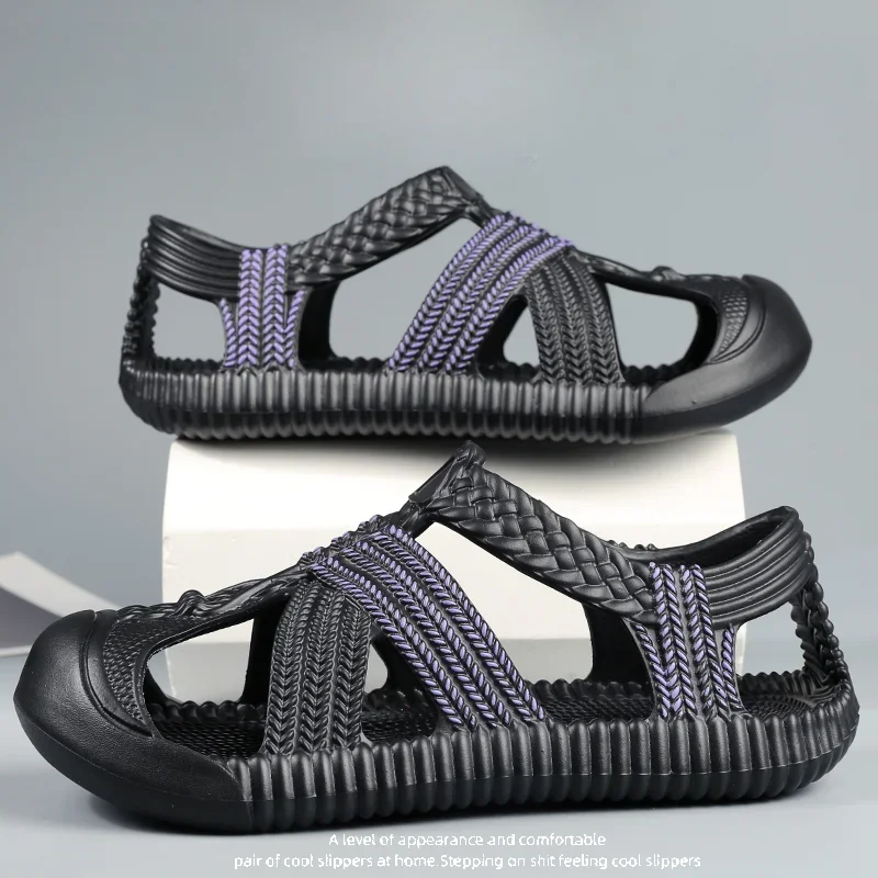 Мужские технические пляжные сандалии мужская обувь новинка 2024 мужские ретро