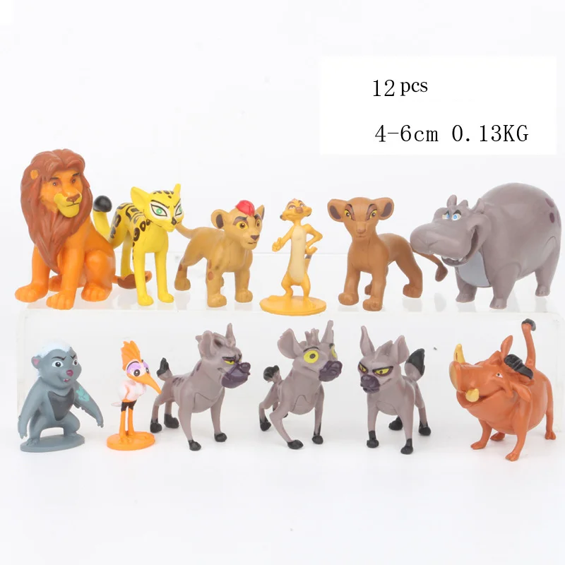 

Фигурки из мультфильма «Король Лев», 4-6 см, 12 шт./комплект