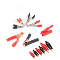 1510pcs alligator clip sheath clip car battery clip power clip connected to the electric test clip small large electric clip