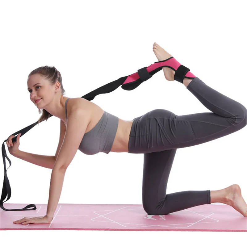 

Yoga Ligament Stretching Belt Leg Stretcher Strap For Ballet Cheer Dance Gymnastics Trainer Yoga Flexibility Leg Stretch Belt