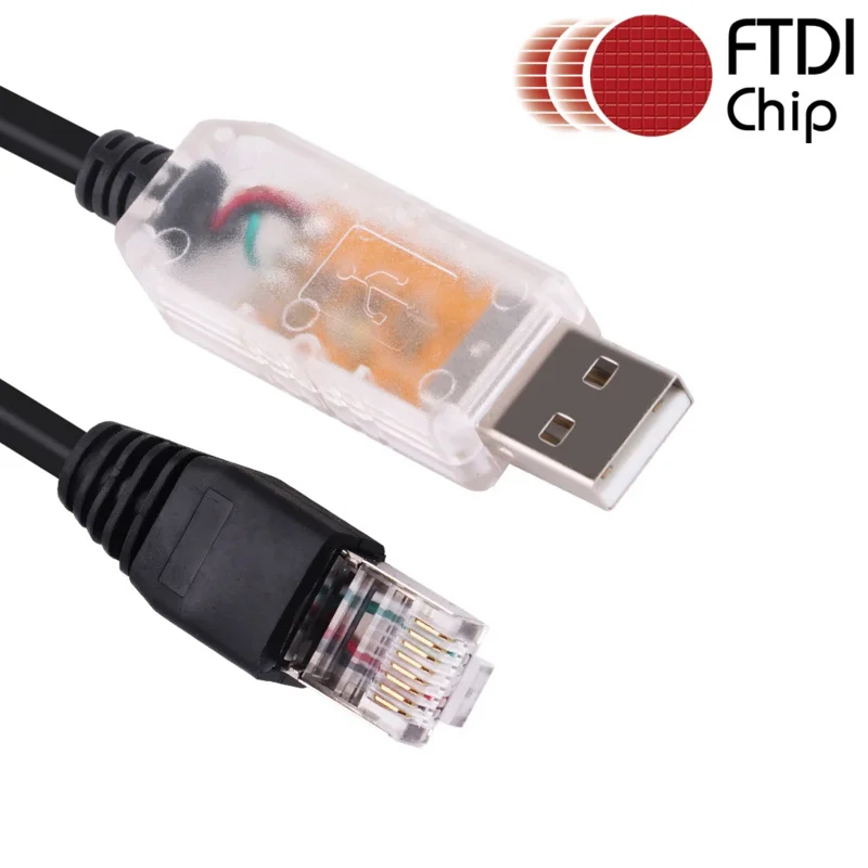 Промышленный класс FTDI FT232RL USB RS485 RJ45Коммуникационный кабель для Delta IFD6500 Поддержка