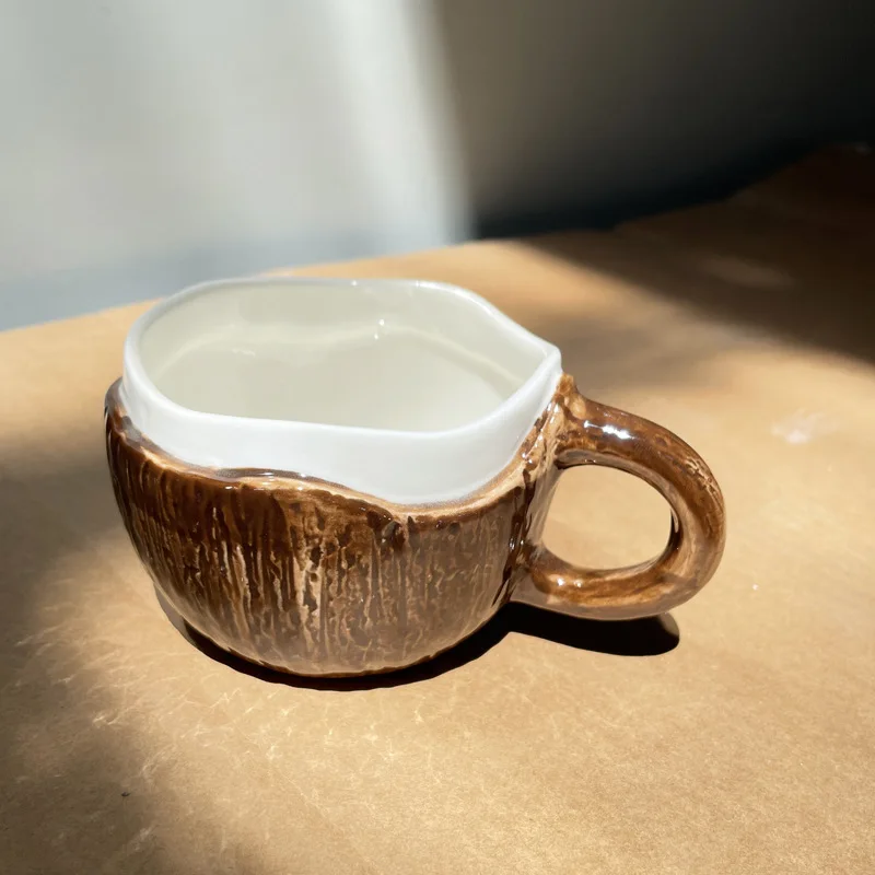 

Кокосовая кружка Кофейная кружка Керамическая кружка Овсяная чашка для завтрака