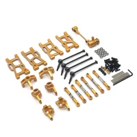 metal upgrade swing arm steering cup steering group 9 piece set for lc racing 114 lc12b1 emb 1h dth mth rc car parts
