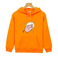 cartoon print pig hoodies for teen girls harajuku sweatshirt children clothing with pocket kids kawaii hoody baby boys clothes