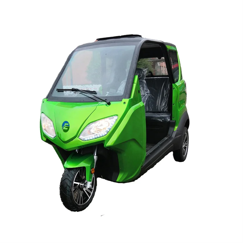 

For Adult Closed Mini 3 wheel Electric Tricycle or Passenger Closed Cabin Electric Tricycles Best 3 Wheeler 60V Car