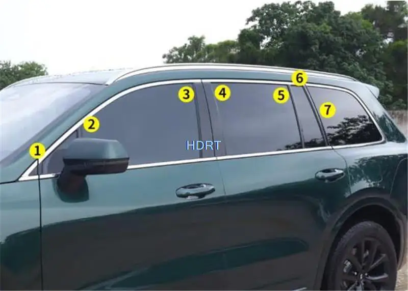 Крышка для окна в автомобильном стиле отделочная полоса молдинговая