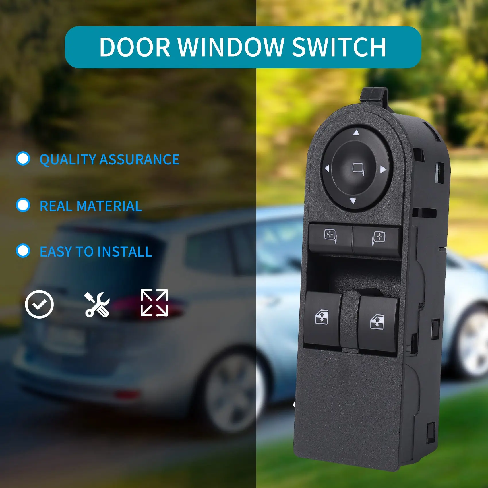 13228879 Электрический оконный переключатель для входной двери Vauxhall Astra H &amp Zafira B