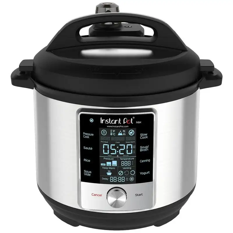 

Pot, 6-Quart Max, 9-in-1 Multi-Use Programmable Electric Pressure Cooker, Slow Cooker, Rice Maker, Pressure Canner, Sauté/Seari