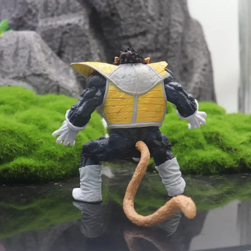 Фото Аниме-фигурка Dragon Ball Super Saiyan Vegeta Goku Golden Great Ape Gorilla, коллекционная модель, украшение для автомобиля, кукла, игрушка, подарок №4