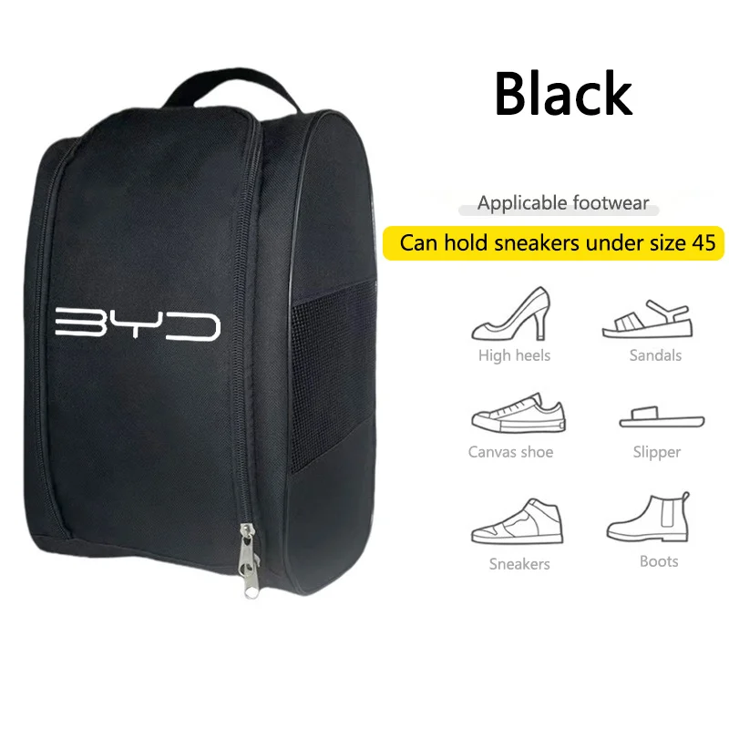 

Модная автомобильная уличная сумка для хранения обуви, дорожная сумка для хранения обуви, аксессуары для BYD Han Tang Ev Song Plus Pro Dolphin Atto 3 юаня