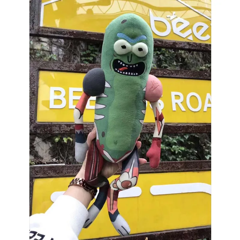 

Cute Rick Plush Doll Toy Stuffed Funny Soft Pillow Face Stuffed Doll Toys Home Decoration For Girls Boys Birthday Gifts Kids