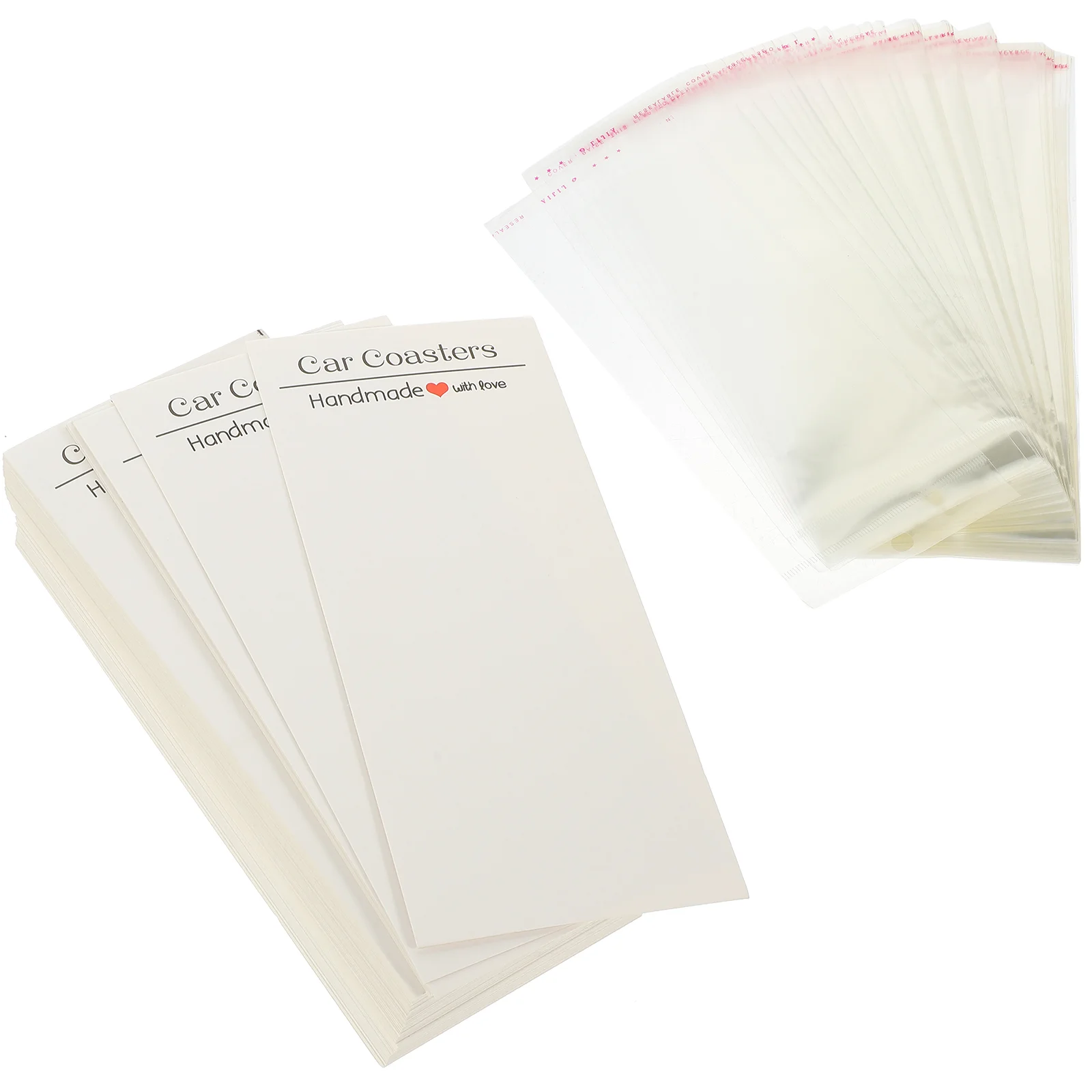 

Coaster Display Supplies Packaging Cards Holders For Selling Packing Bags Accessory