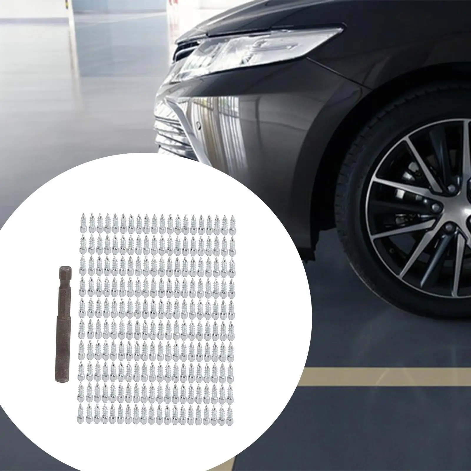 200x винтовые шпильки для шин с установочным инструментом противоскользящие колес