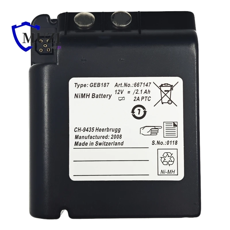 СОВЕРШЕННО НОВЫЙ аккумулятор GEB187 12 В 2100 мАч для тахеометра TCA1100 TCA1700 TCA1800 TPS1000 TPS2000