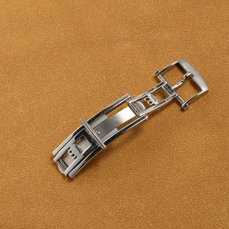 For Fit Blancpain Stainless Steel Metal Watch SILVER Strap Band Bracelet