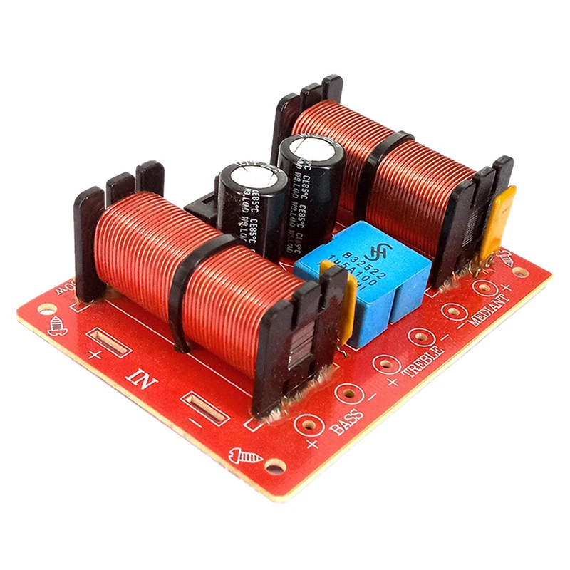 

150W 3 Way Hi-Fi Speaker Frequency Divider Crossover Filters Treble Bass Mediant