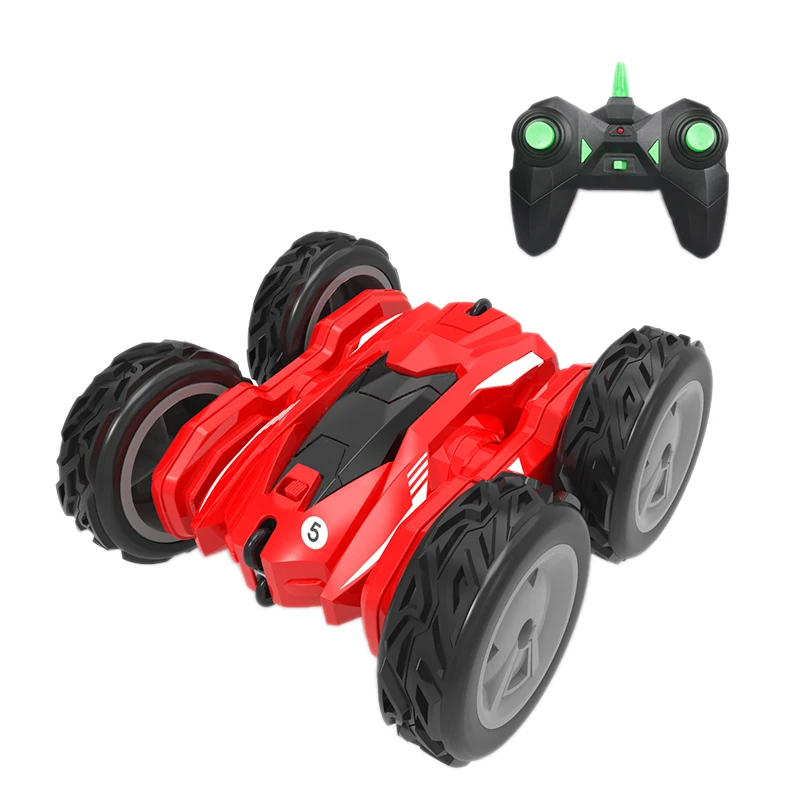 2 4G RC трюковый автомобиль с дистанционным управлением вращающийся на 360 градусов