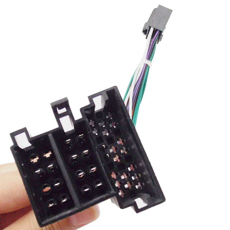 1 комплект адаптера жгута проводов радиоприемника подходящего для Hyundai Kia Android