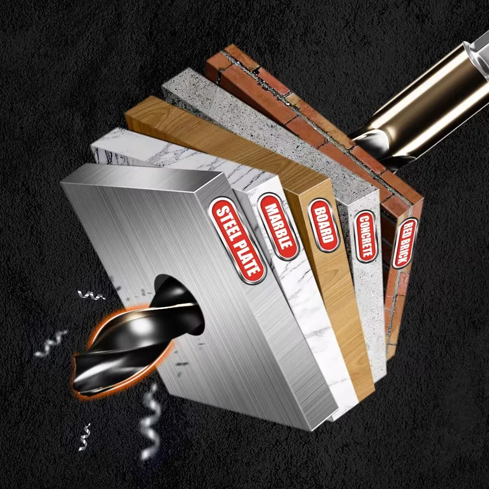 Набор спиральных сверл