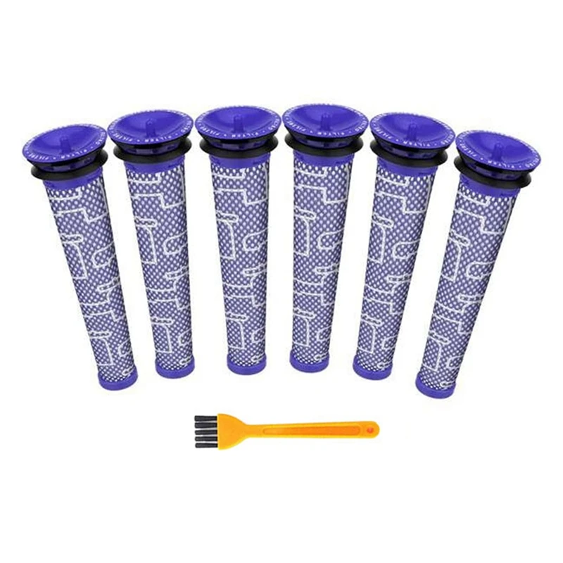 

6 шт., фильтры для пылесоса Dyson V6 V7 V8 Dc62 DC61 DC58 DC59 DC74