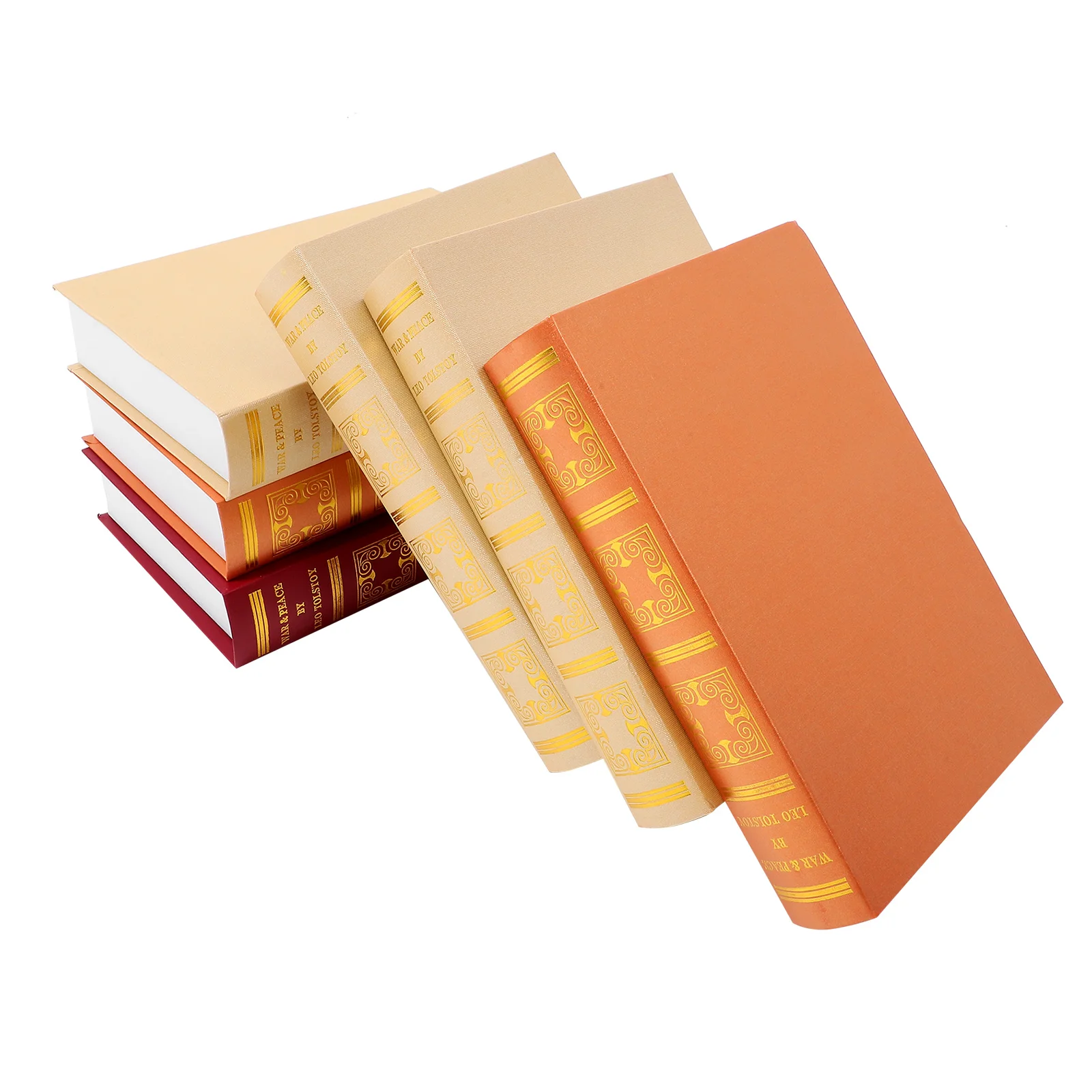 6 шт. европейские ретро-поддельные книги декоративные украшения домашняя