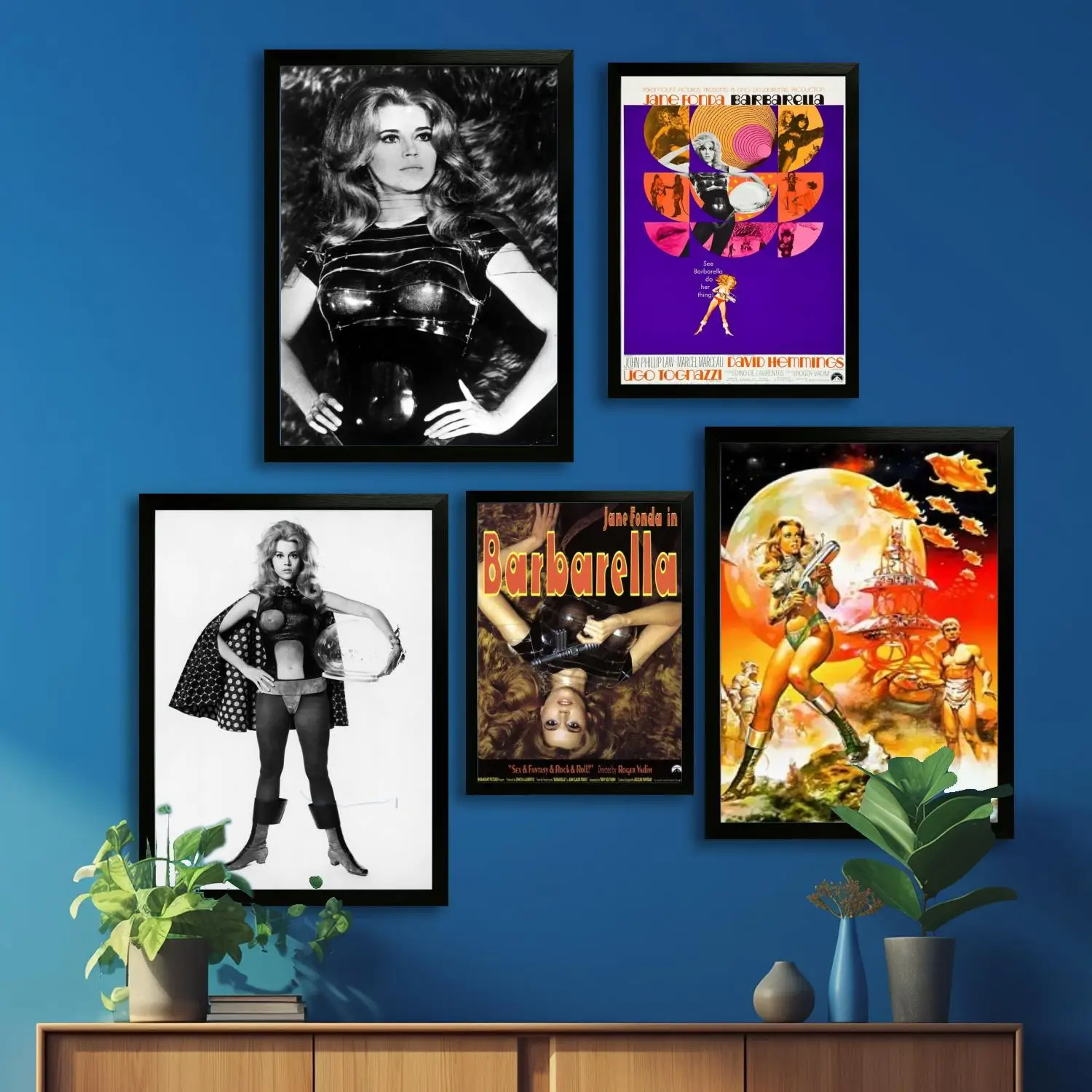 Художественный постер Barbarella на холсте