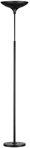 

Floor Lamp Torchiere, Energy Star Certified, Dimmable, Super Bright, 43W, 3010 Lumens, Matte White Finish,12783 Corner light Roo