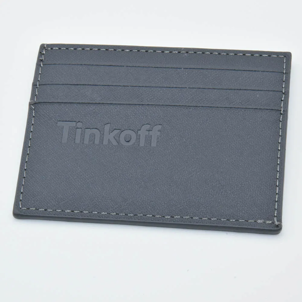 

Tink off Premium Leather Bank Card Holder Coin Purse Credit Card Holder