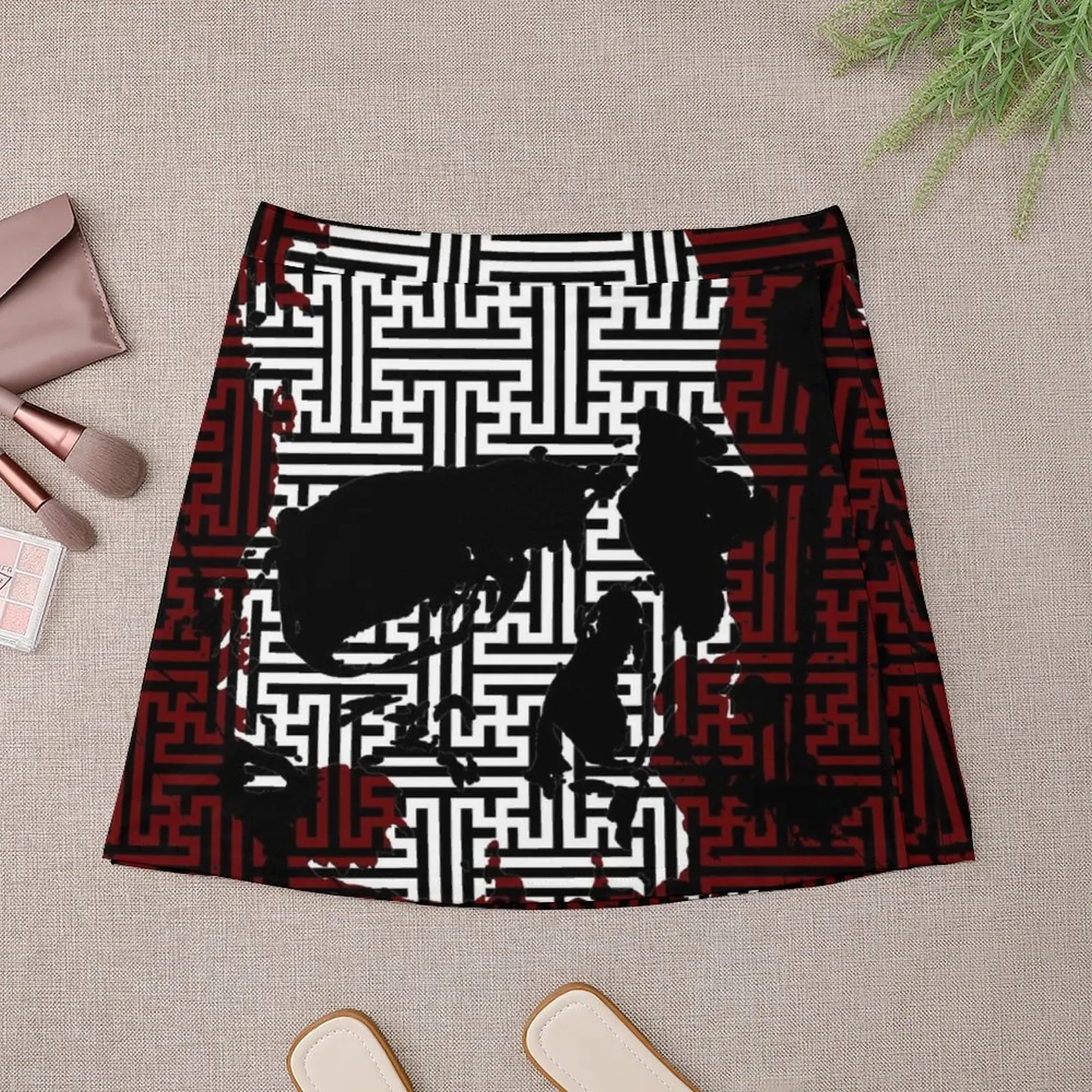 Мини-юбка с черепом sayagata короткие женские юбки мини-юбка для женщин японская мода