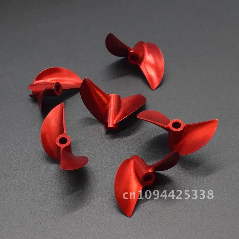 4 76 мм 3/16 дюйма 2-лопастной пропеллер с ЧПУ P1 9 красная алюминиевая опора