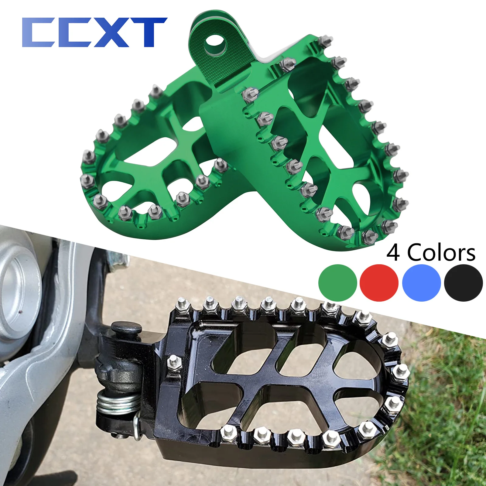 Мотоциклетная подножка педаль для Kawasaki KLX250R KLX250 KLX250S KLX250SF KLX300R KLX650 KLX650R KLR650