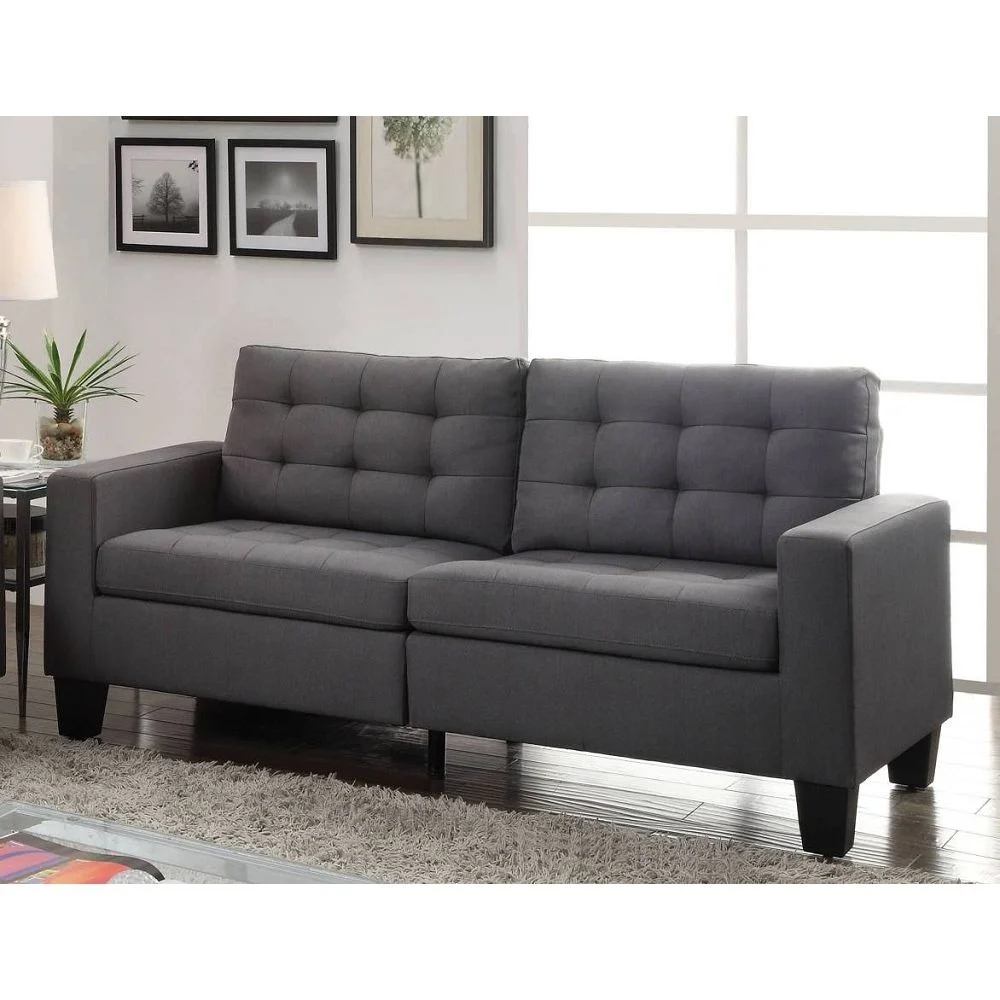 

Earsom Sofa in Gray Linen 52770