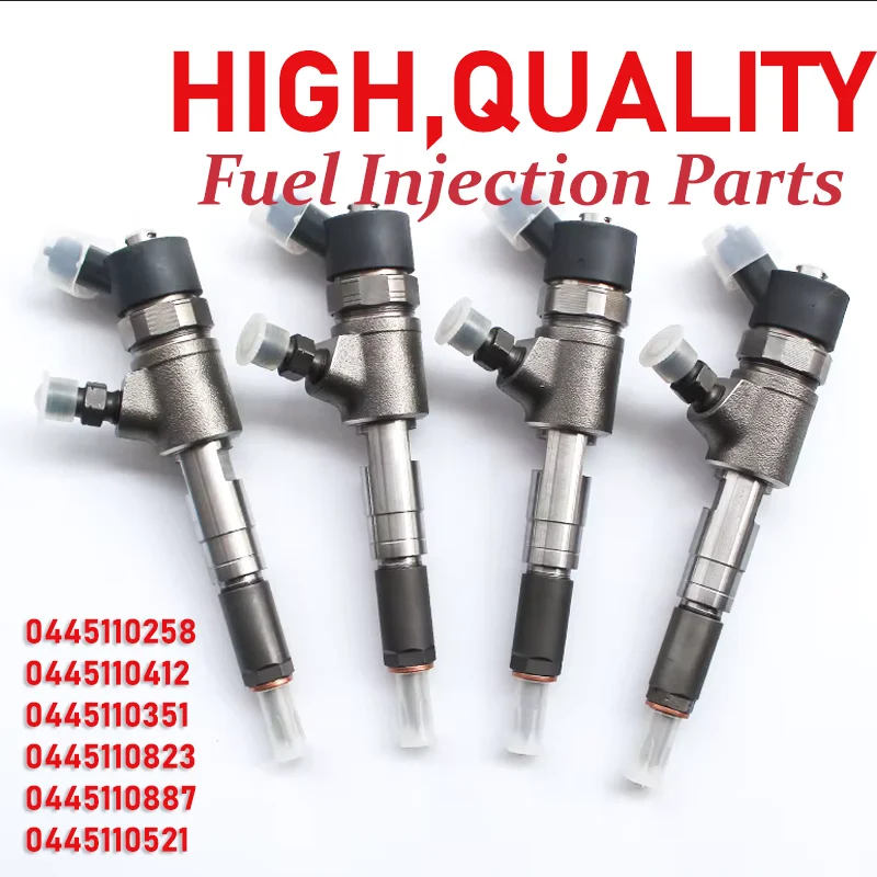 Дизельный инжектор общей топливной системы 0445110258 0445110412 0445110351 0445110823 0445110887 0445110521